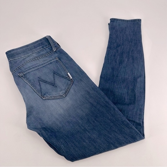 MOTHER Denim The Looker Double Take Skinny Jeans Size 27 - Picture 1 of 8
